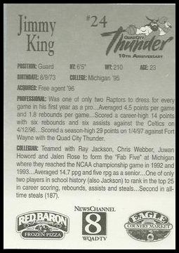 1997-98 Quad City Thunder CBA